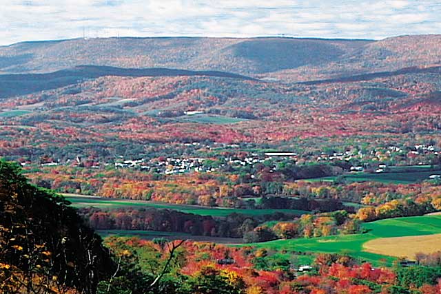 Logan Valley - From Brush Mountain looking west