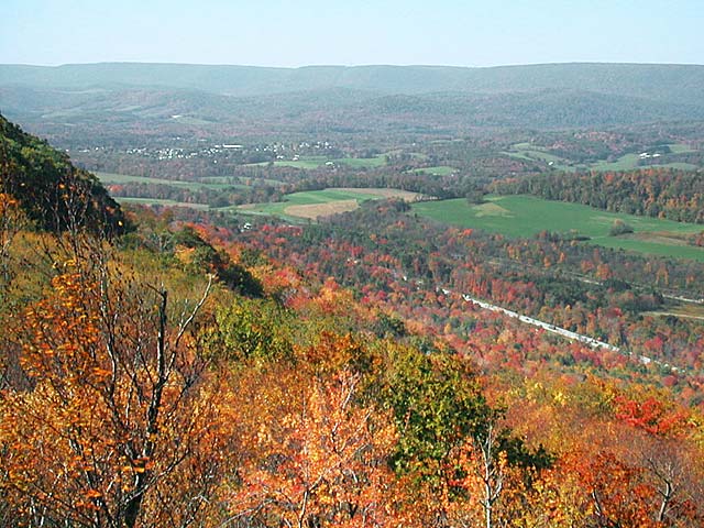 Logan Valley - From Brush Mountain looking west