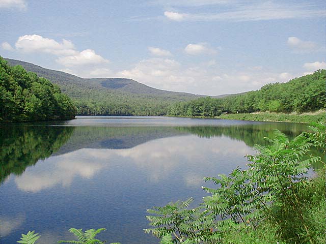 Tipton Reservoir facing northwest